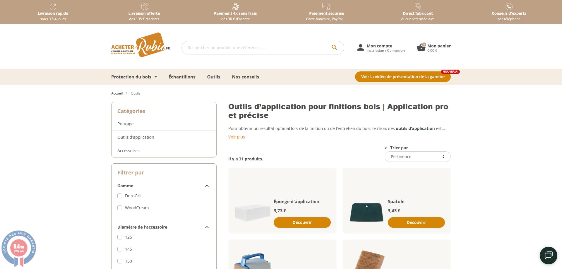 Acheter-Rubio Code promo