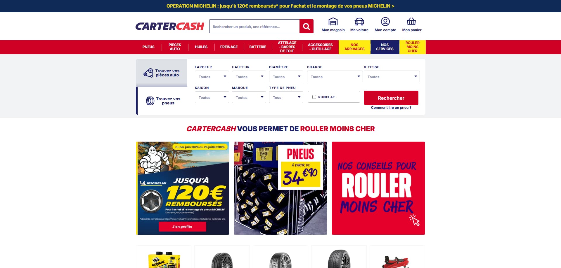 Carter-Cash Code de réduction