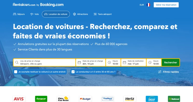 code promo Rentalcars