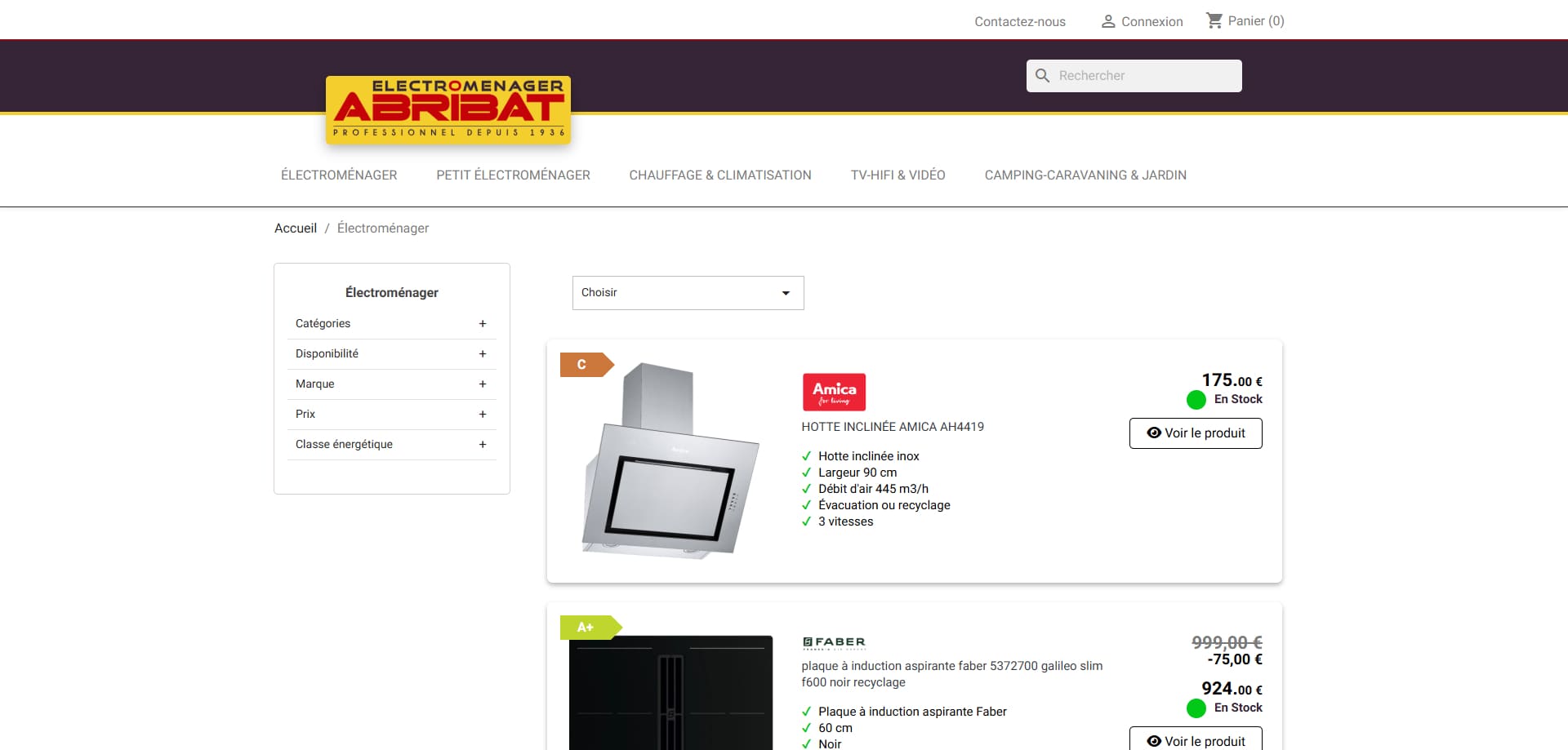 Abribat electroménager