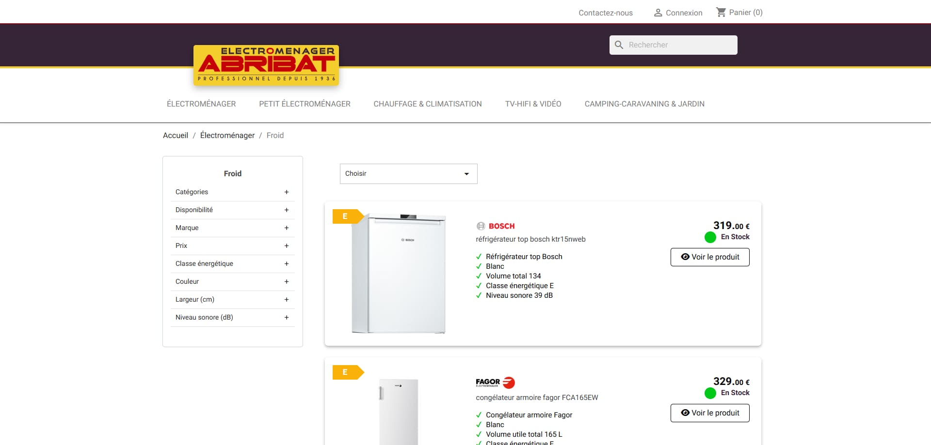 Abribat electroménager