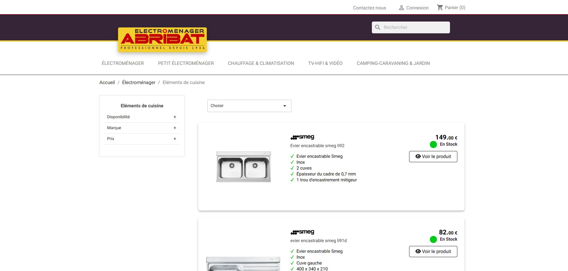 Abribat electroménager