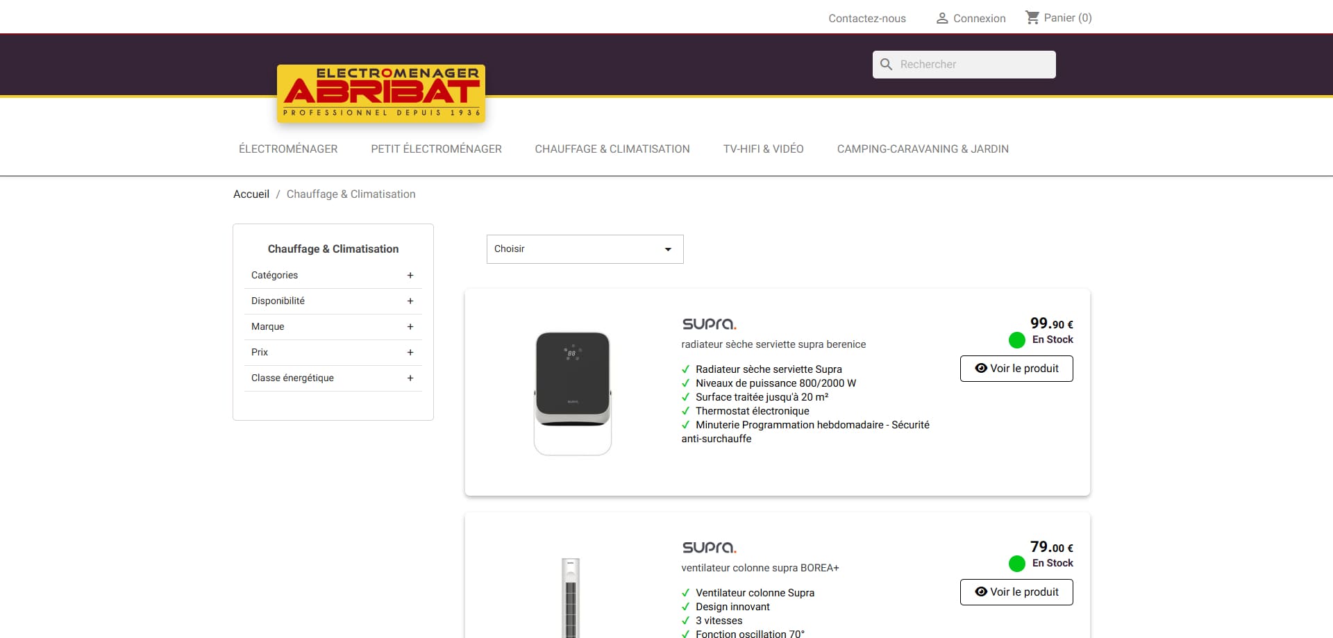Abribat electroménager