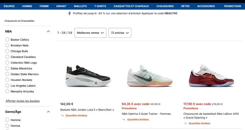 NBA Store