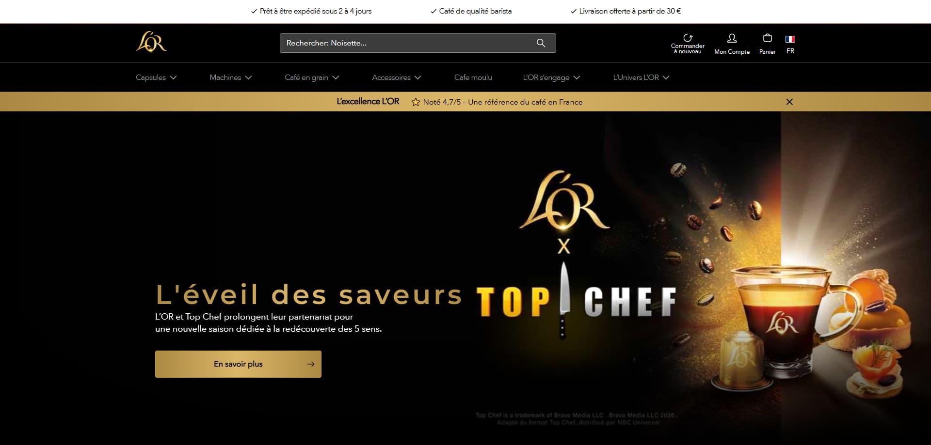 L'OR Code de réduction