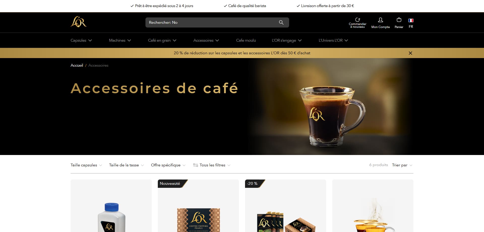 L'OR Espresso Code de réduction