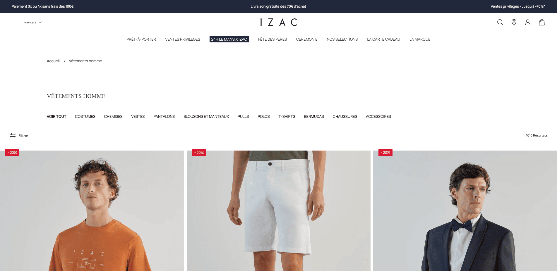 Izac Bon d'achat