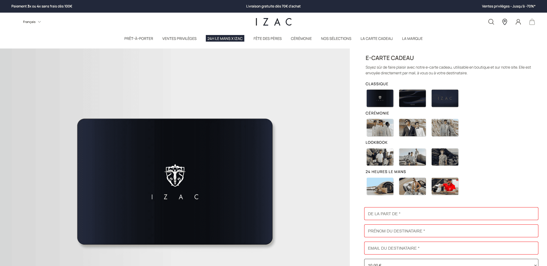 Izac Bons de réduction