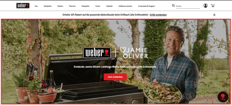 code promo Weber