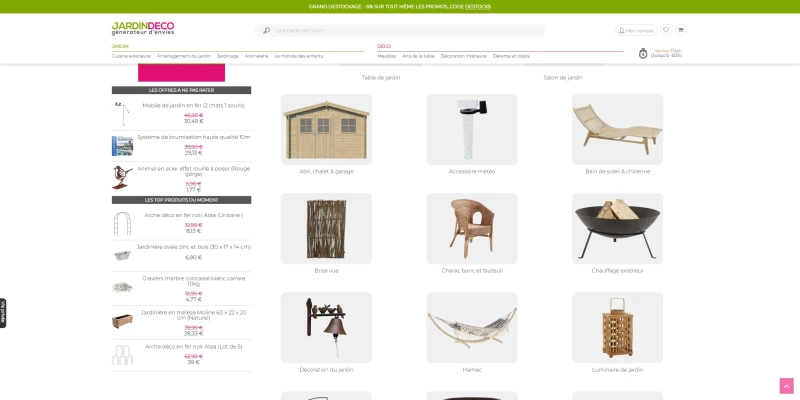 JardinDeco Code promo