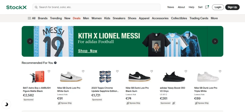 code promo StockX