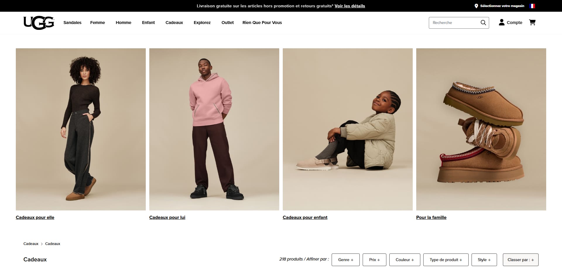 UGG Bons de réduction