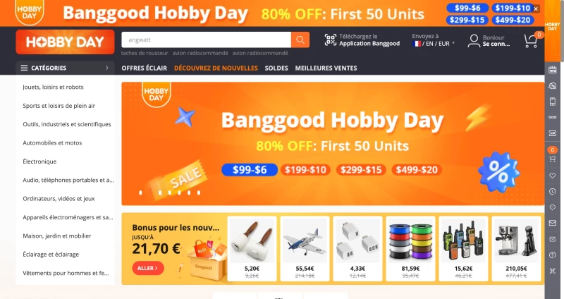 code promo Banggood