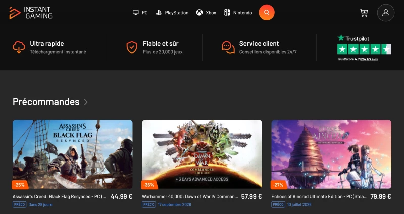 Instant Gaming
