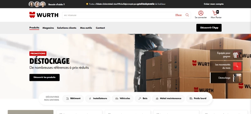 code promo Wurth