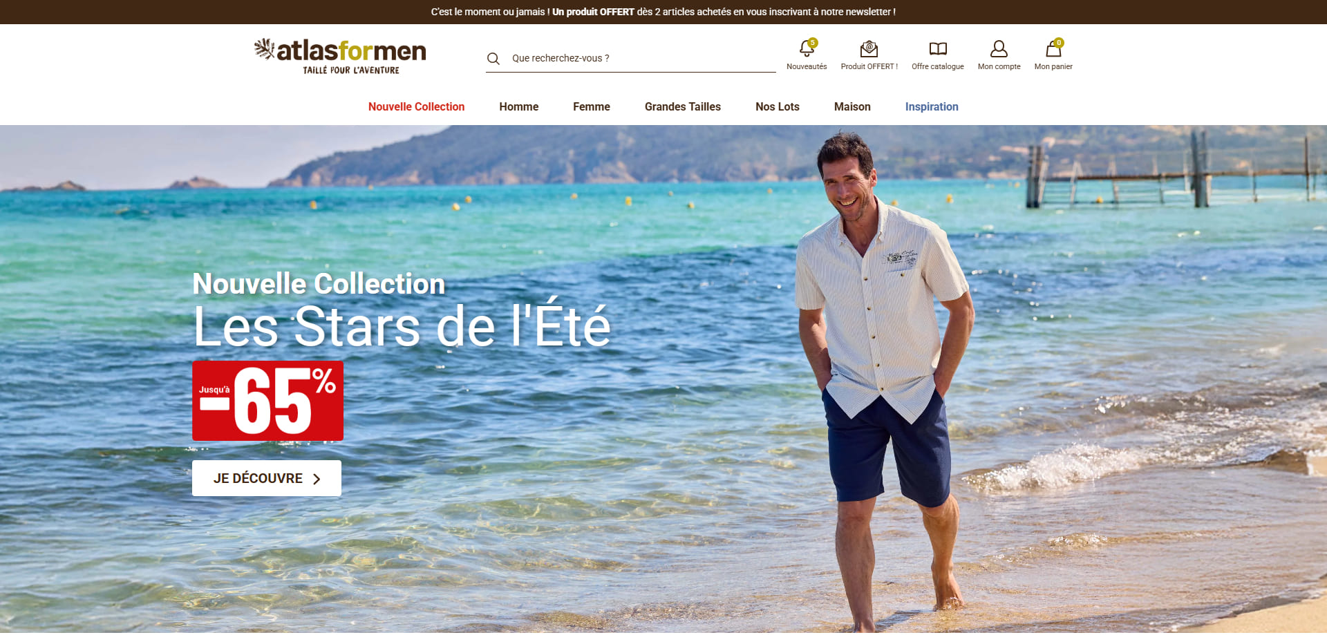 code promo Atlas for men