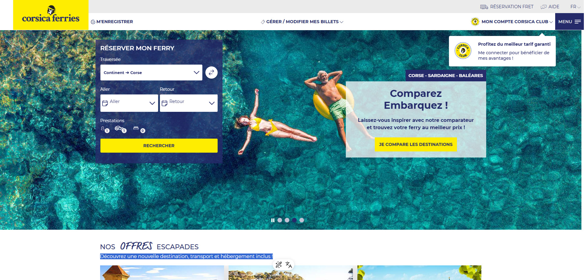 code promo Corsica Ferries