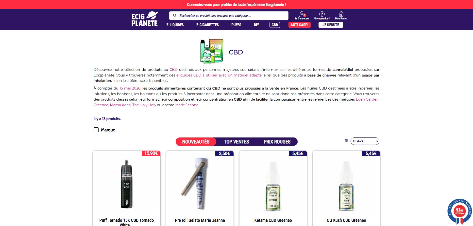 Ecigplanete