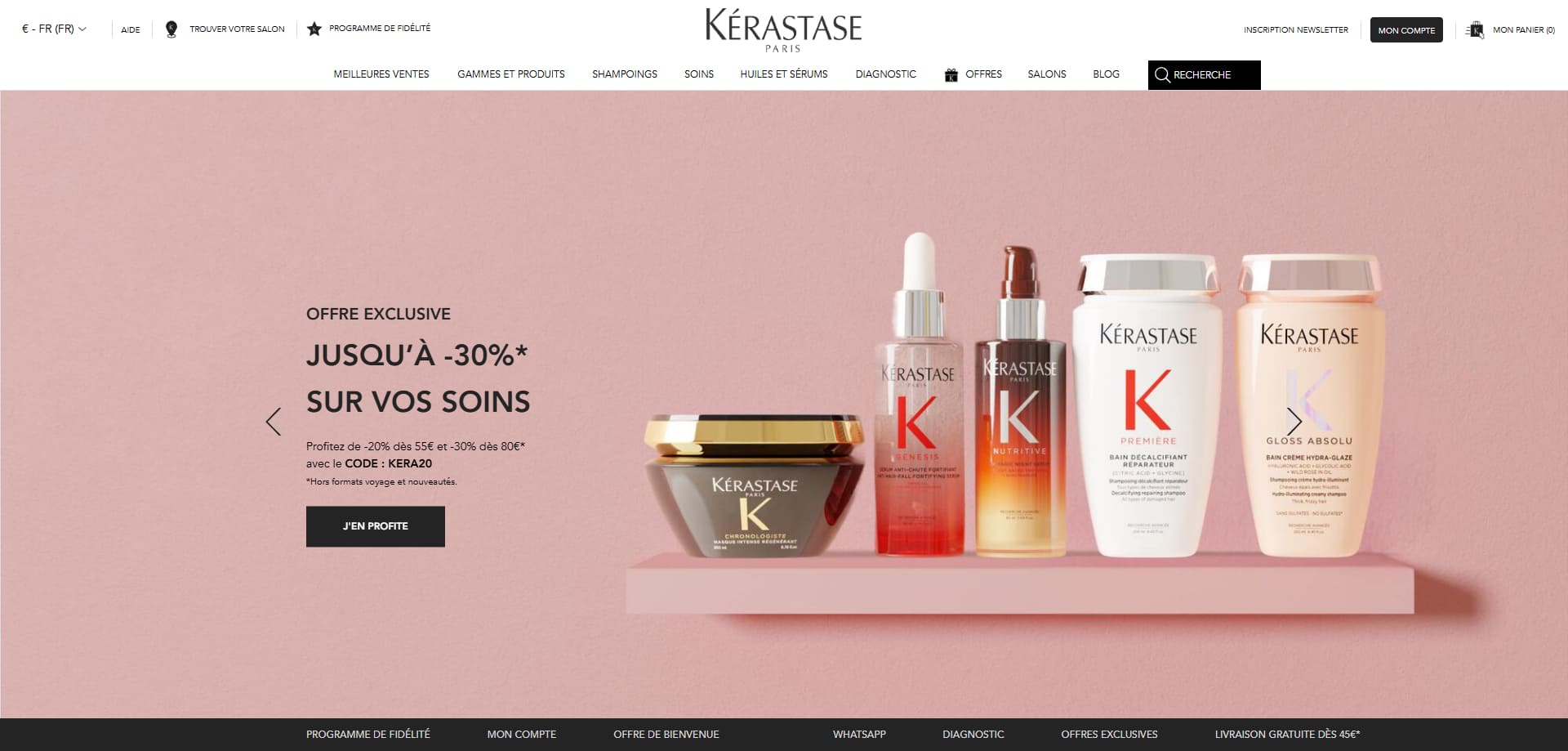 Kerastase Code de réduction