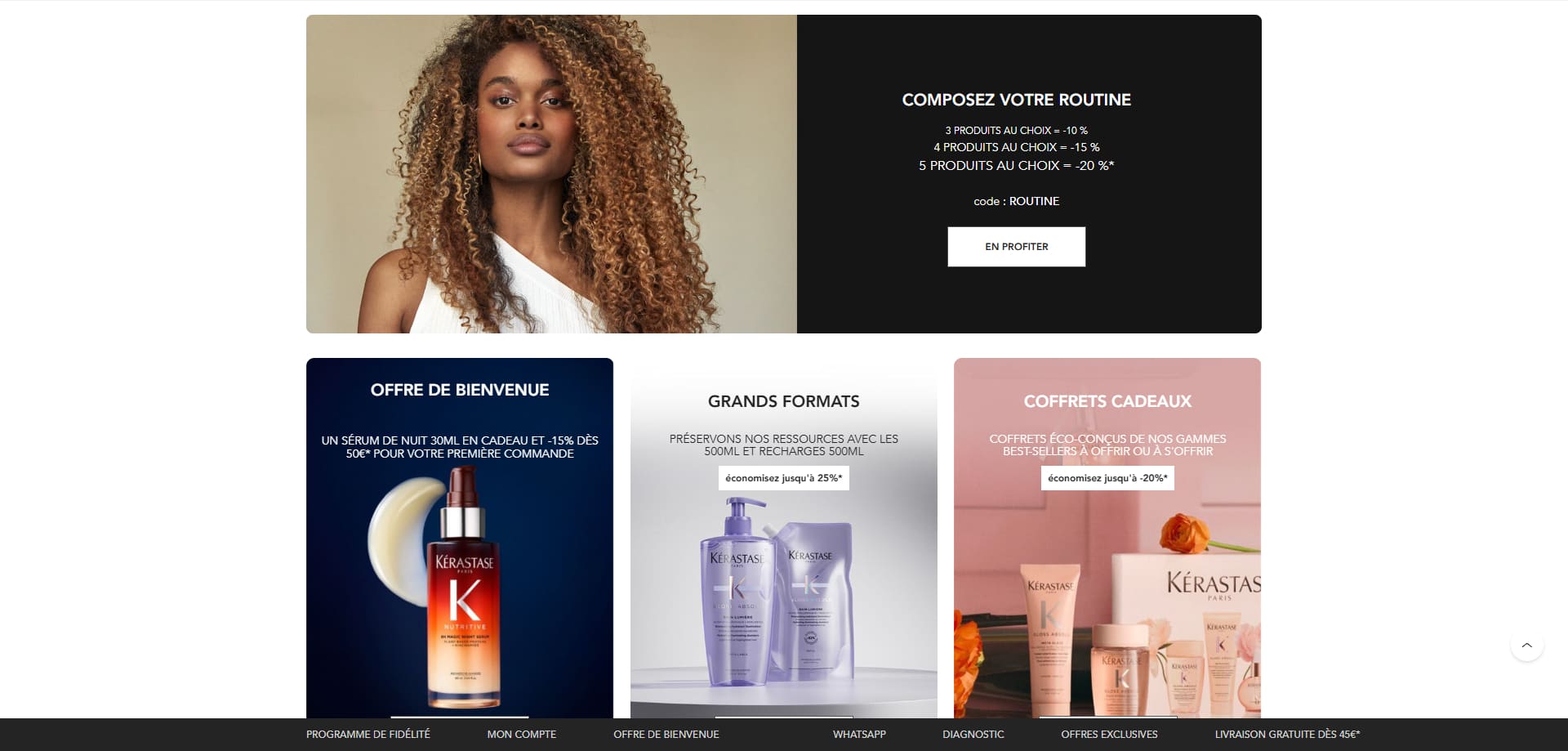 Kerastase Code de réduction