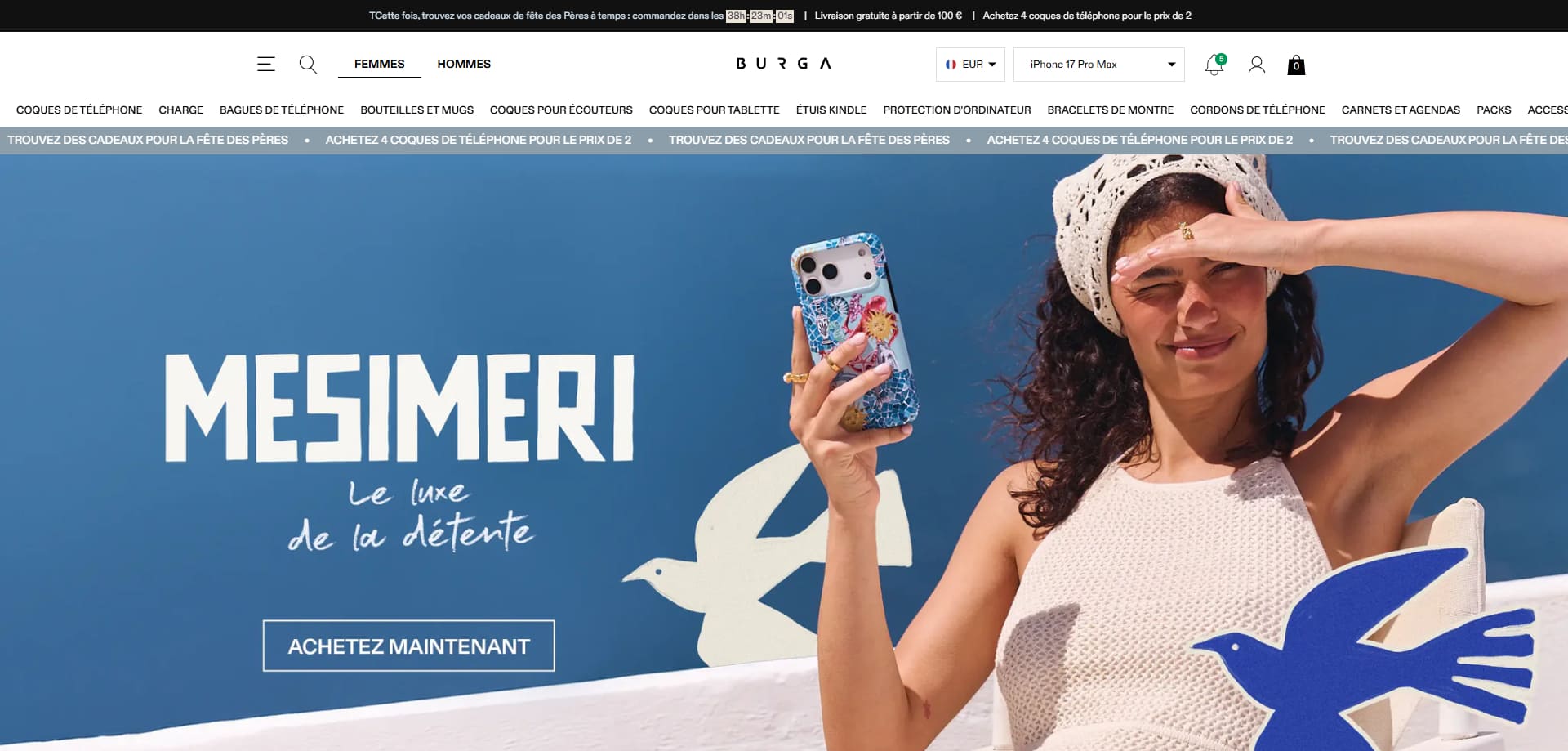 code promo BURGA