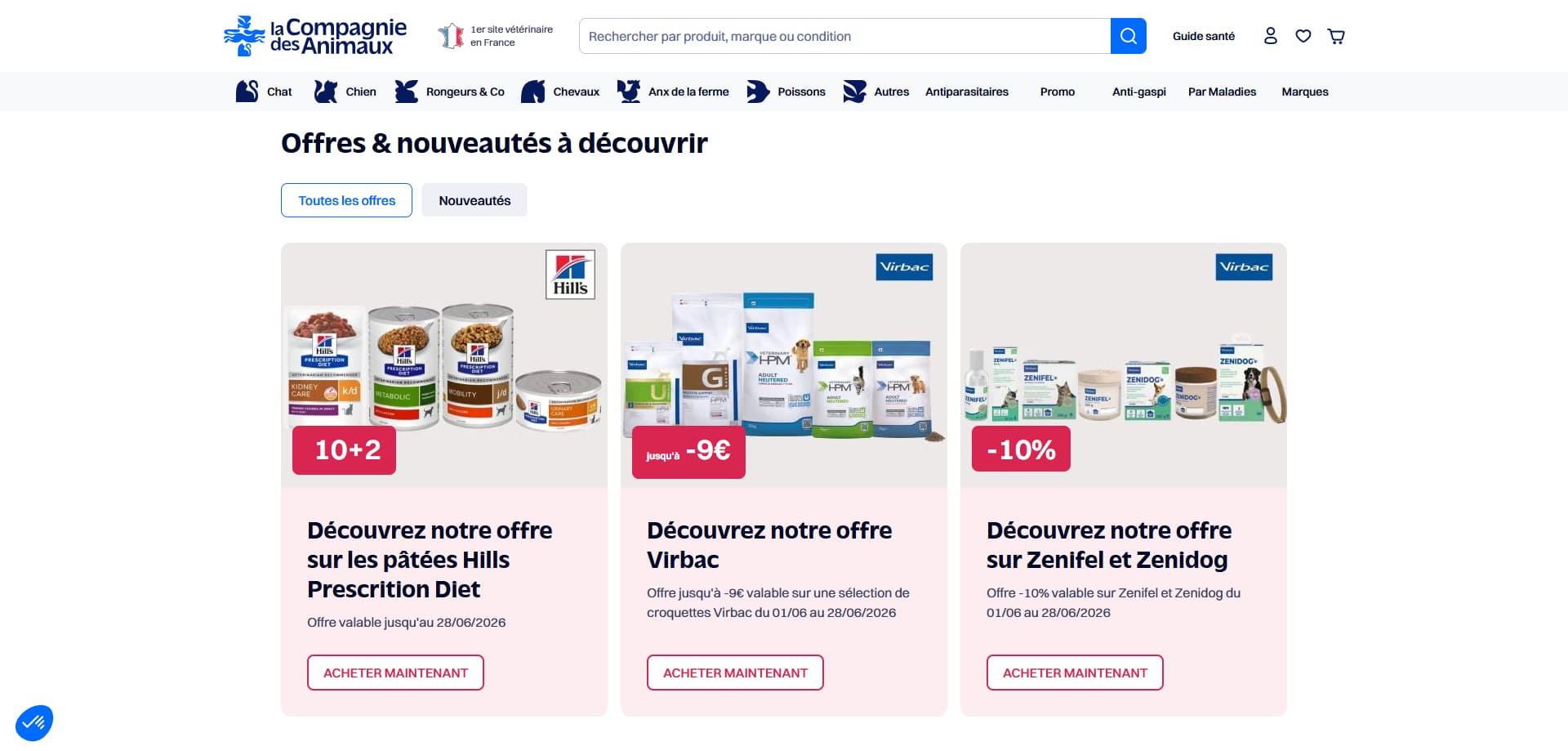 La Compagnie des Animaux coupons