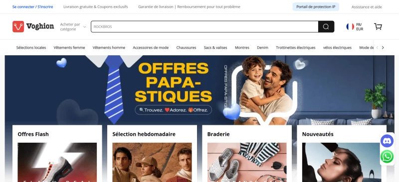 code promo Voghion