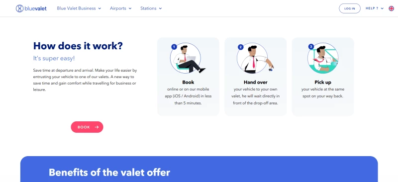Blue Valet