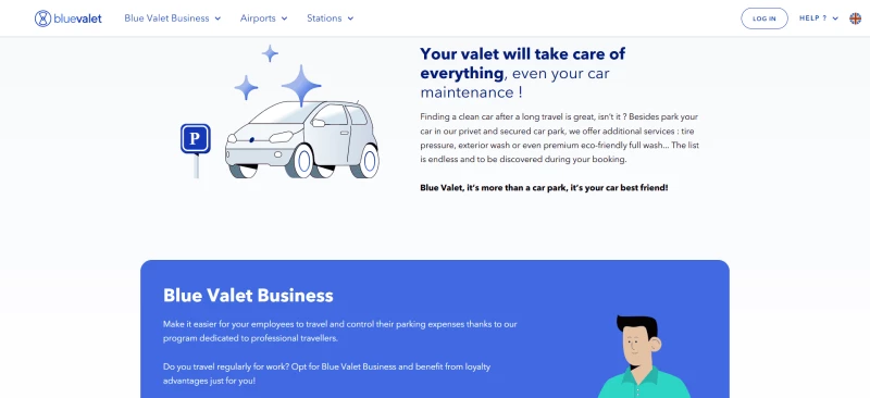 Blue Valet