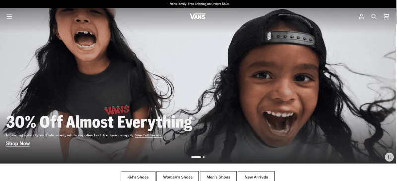 code promo Vans
