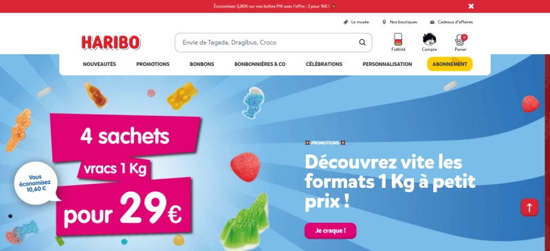 code promo HARIBO