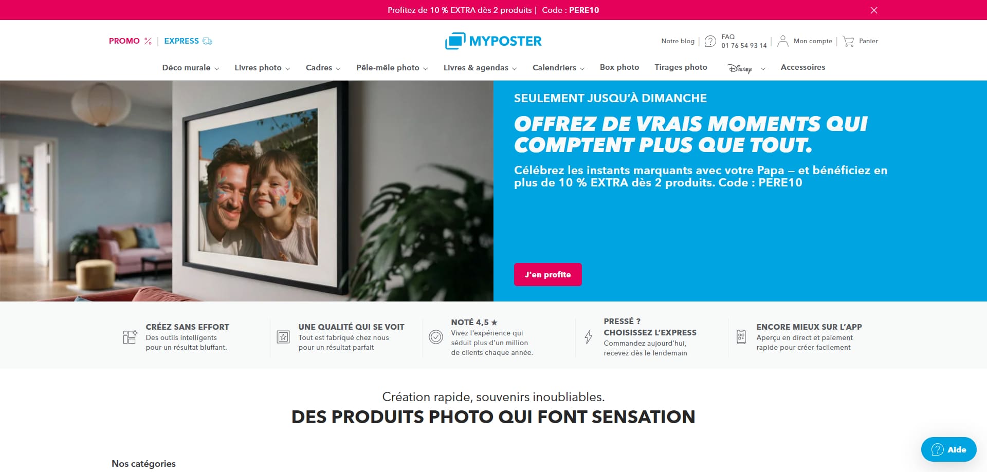 MYPOSTER Code de réduction