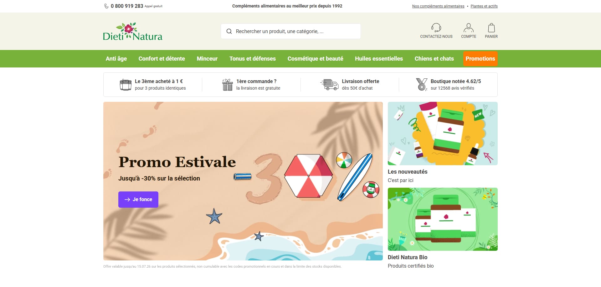 code promo Dieti Natura