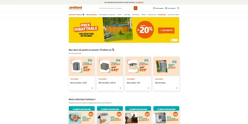 code promo Jardiland