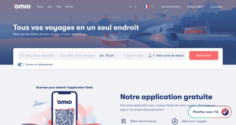 code promo Omio
