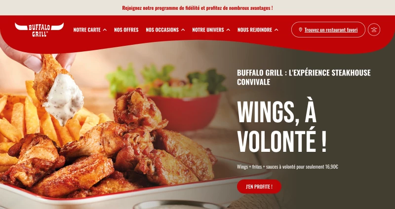 code promo Buffalo Grill
