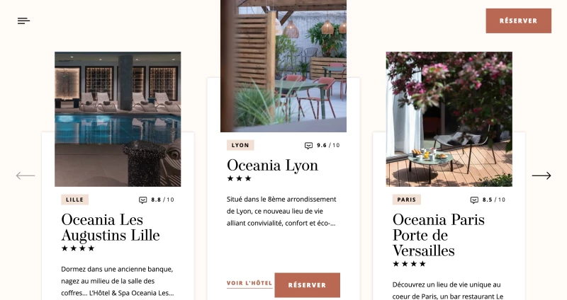 Oceania Hotels