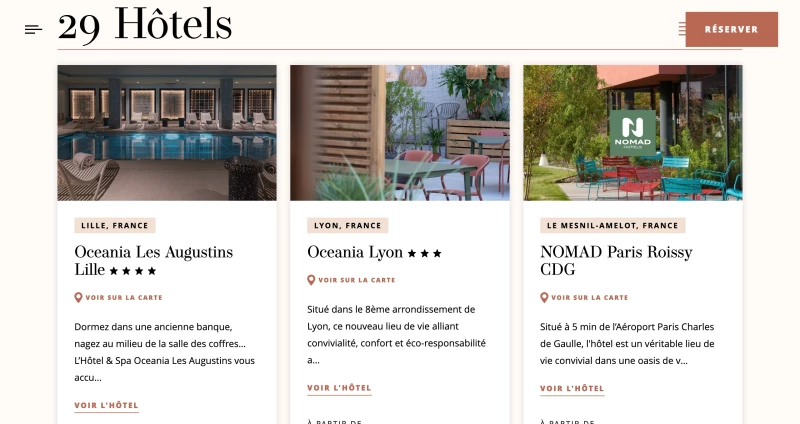 Oceania Hotels