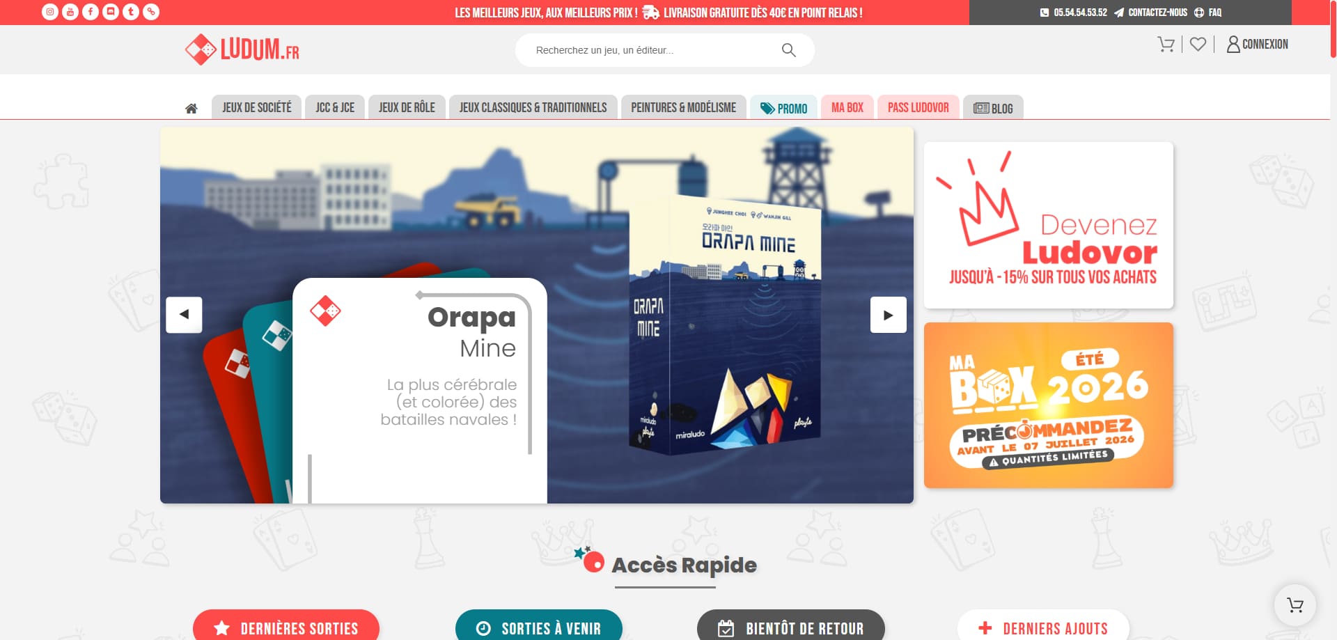 code promo Ludum