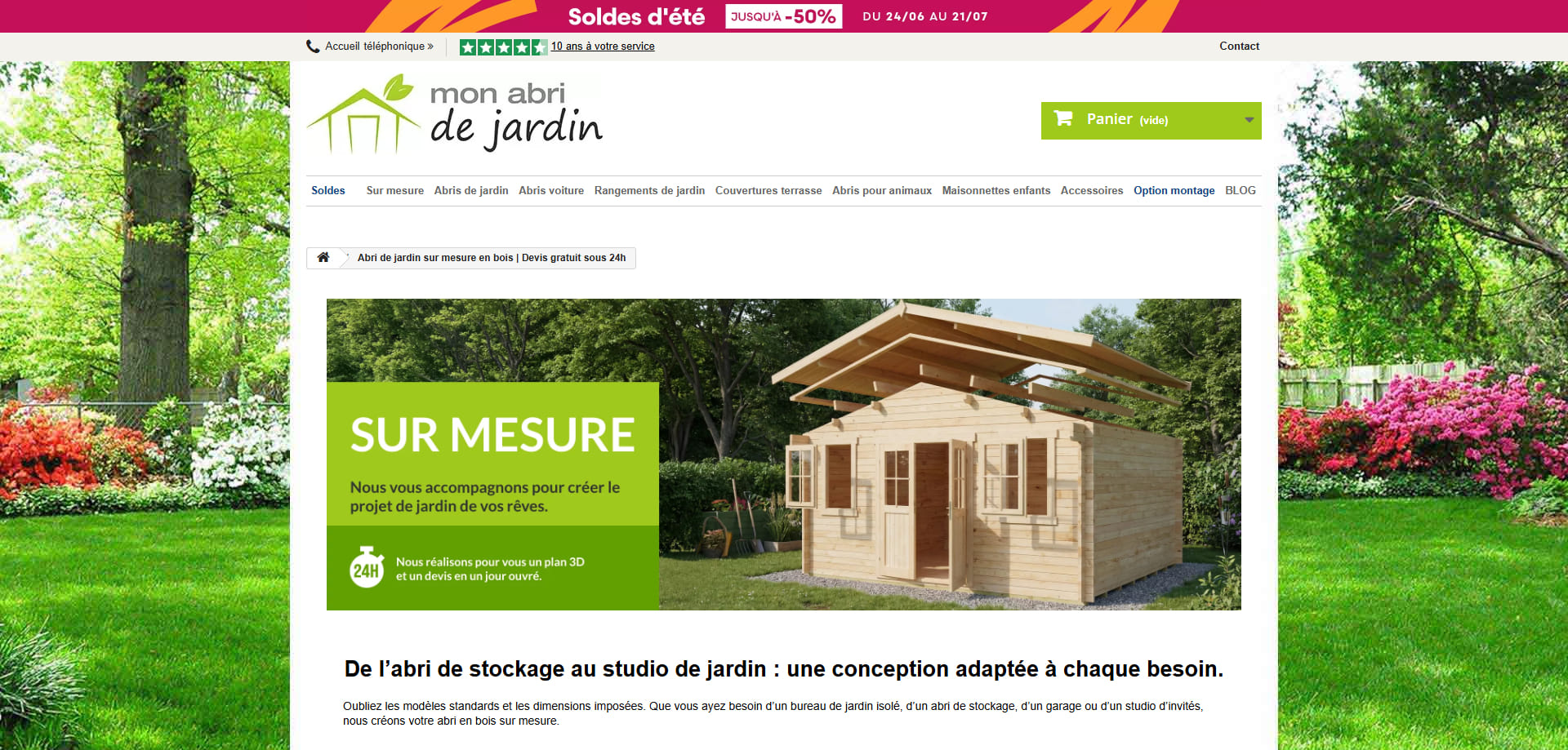 Mon abri de jardin