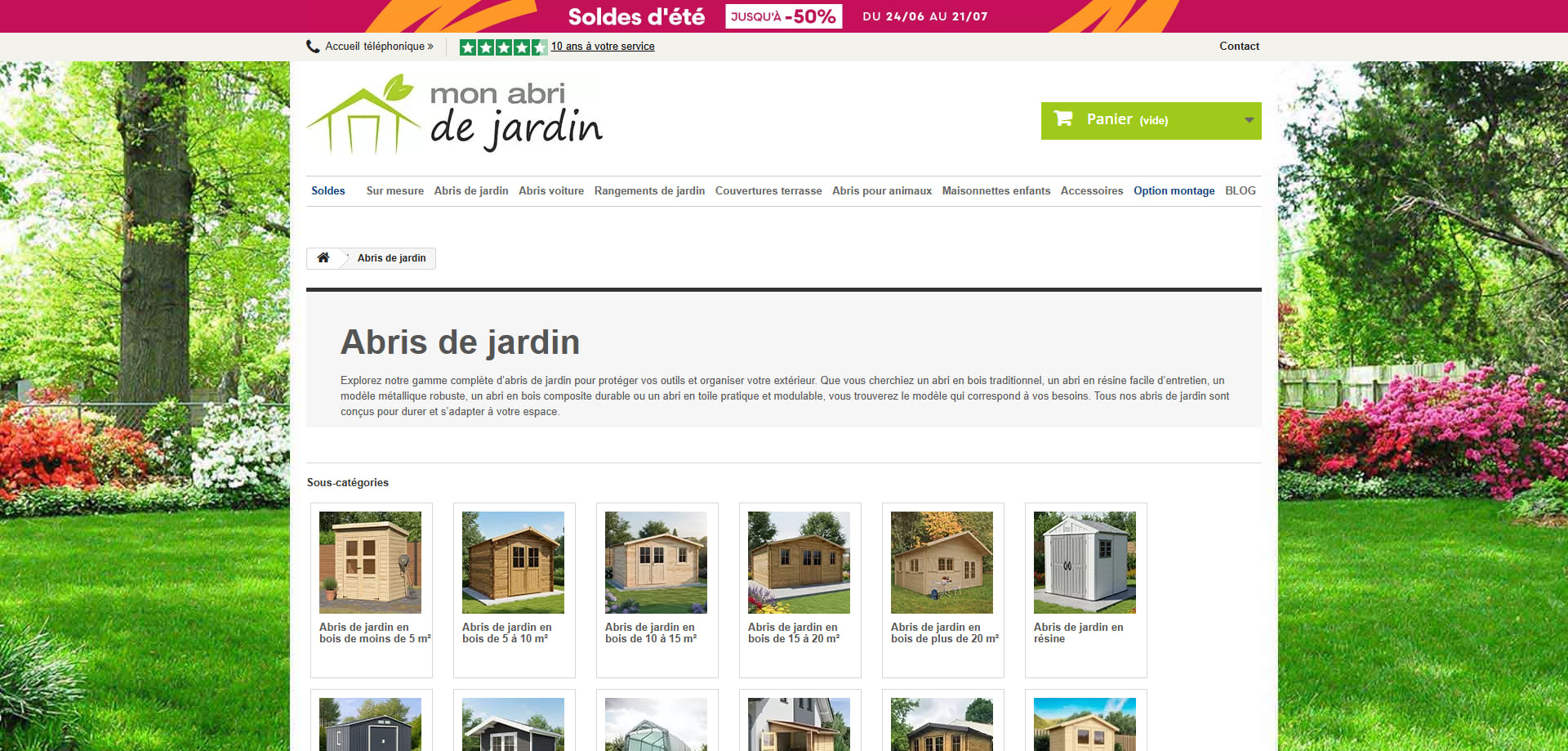 Mon abri de jardin