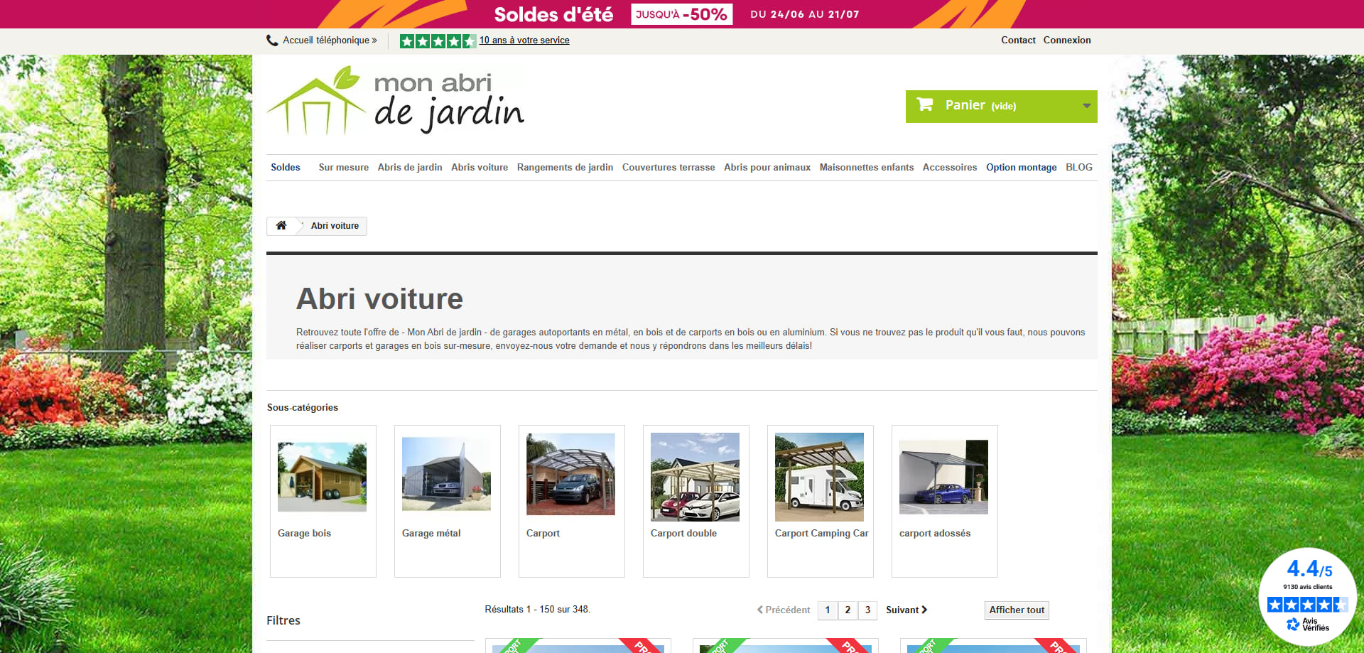 Mon abri de jardin