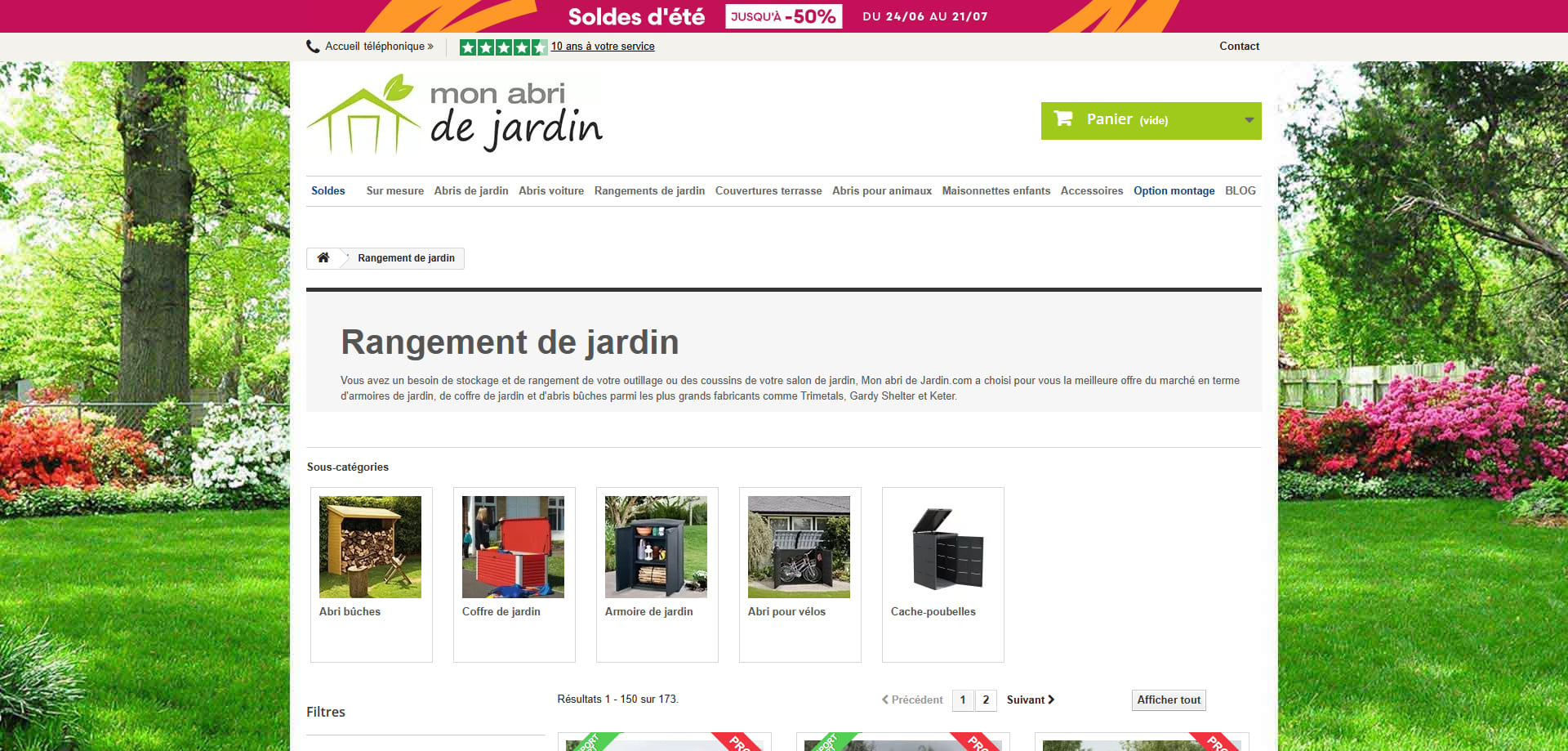 Mon abri de jardin