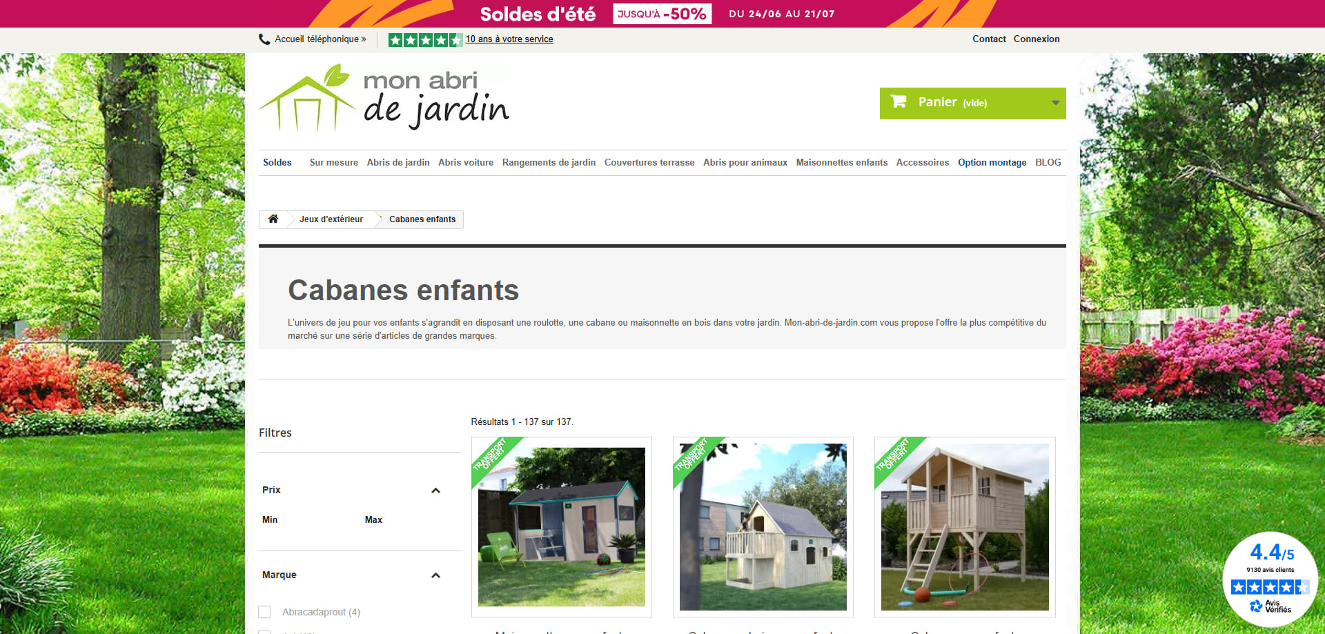 Mon abri de jardin