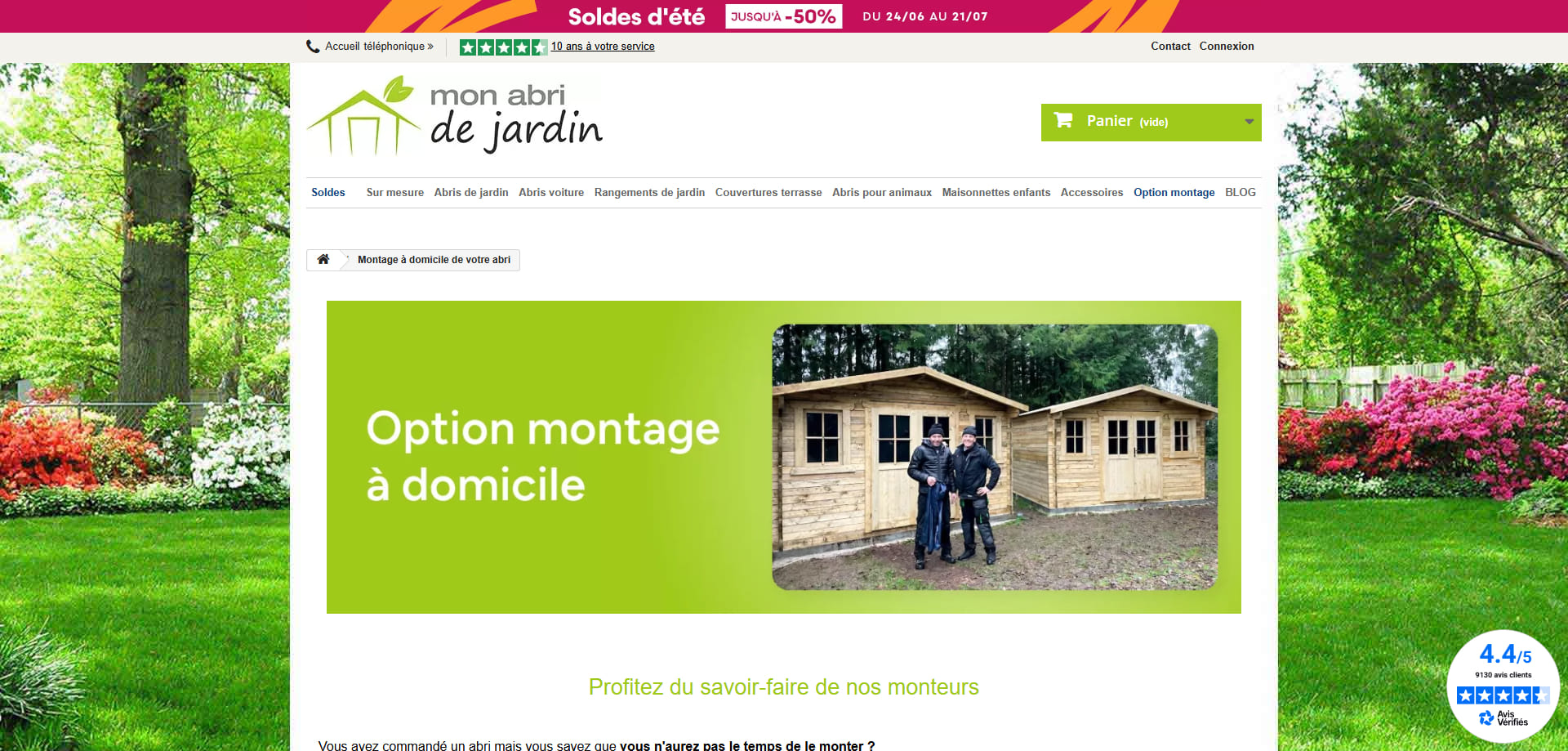 Mon abri de jardin