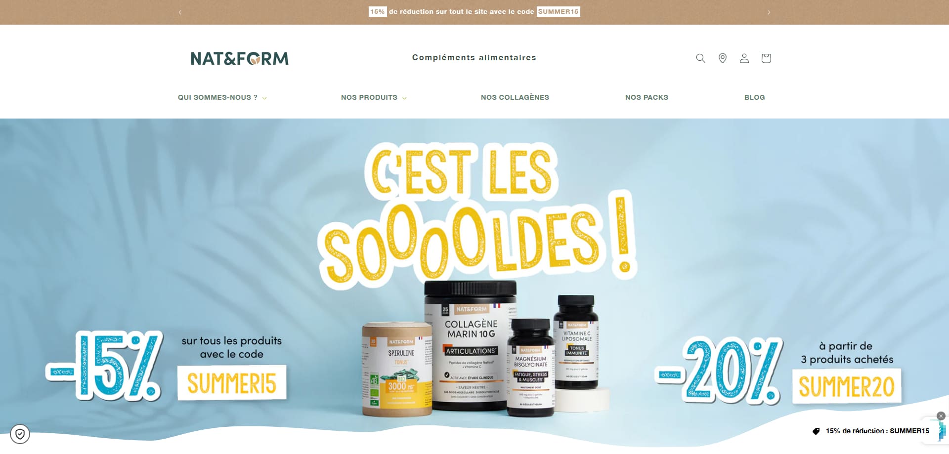 code promo Nat&Form