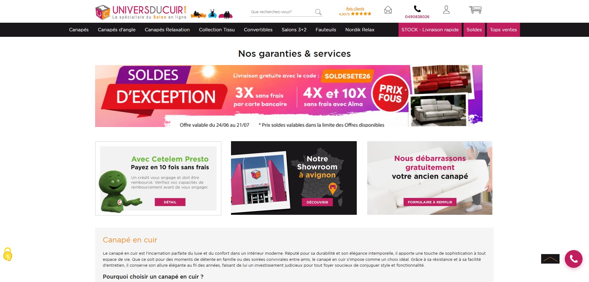 Univers du cuir