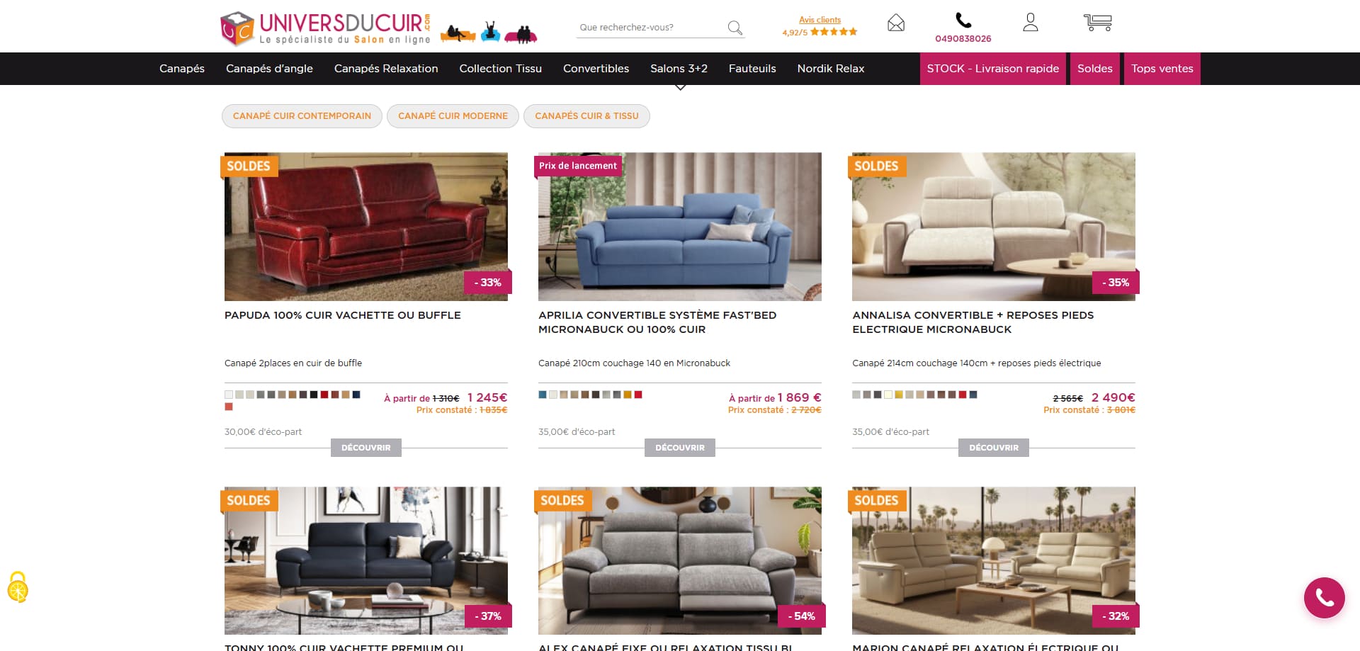 Univers du cuir