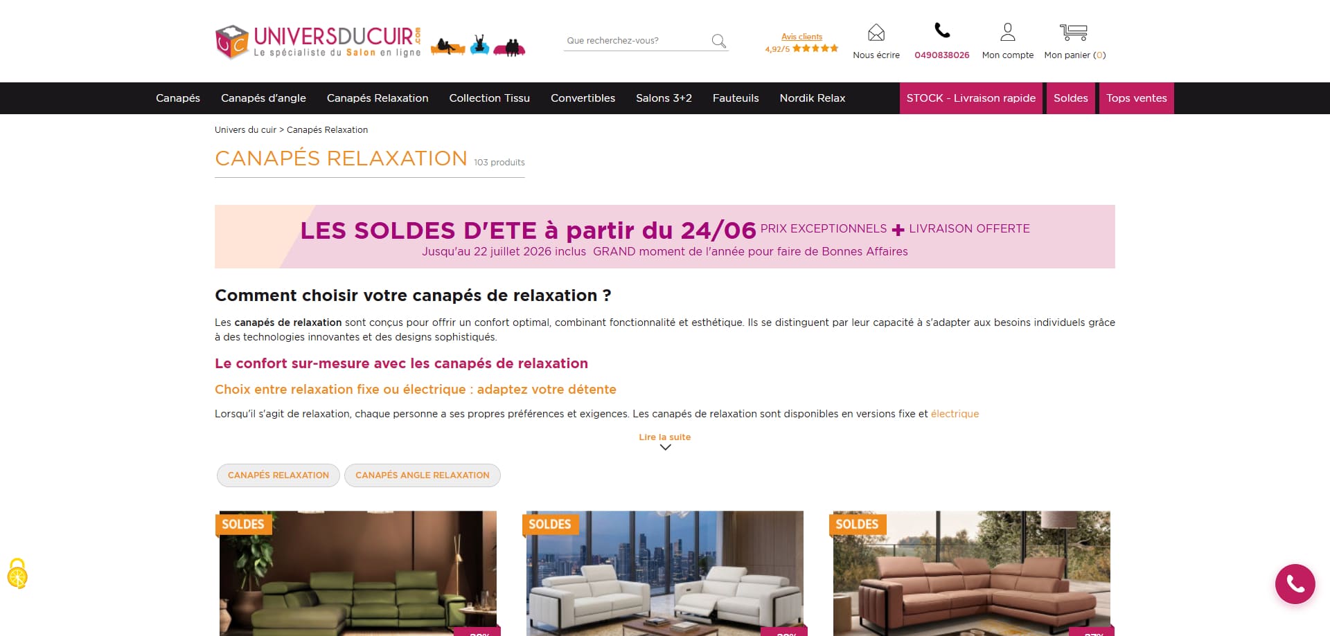 Univers du cuir