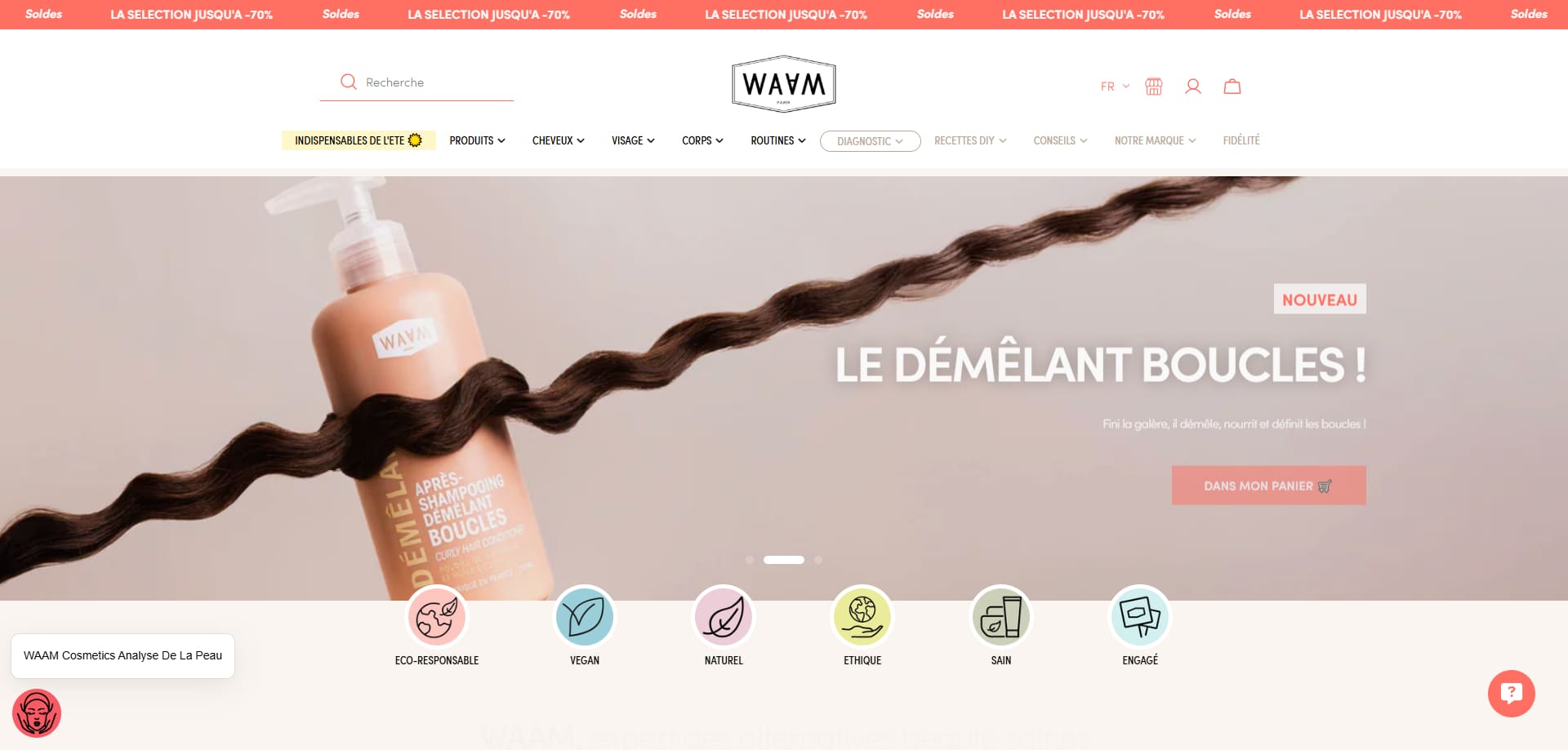 code promo WAAM